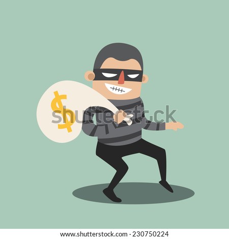 Thief Cartoon Stock Images, Royalty-Free Images & Vectors | Shutterstock