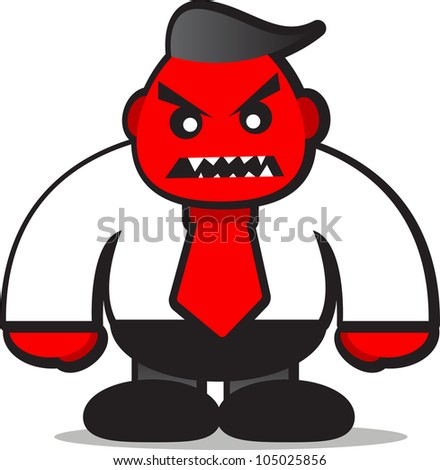 Bad Person Stock Vector 105025856 - Shutterstock