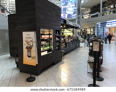 Phoenix April 19 Starbucks Store Kiosk Stock Photo 675584989 - Shutterstock