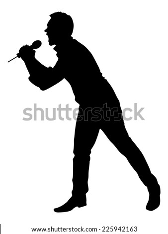 Singing Silhouette Stock Images, Royalty-Free Images & Vectors ...