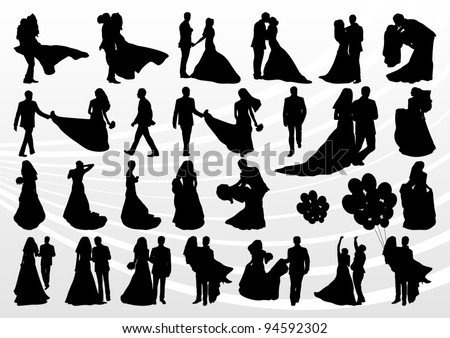https://thumb1.shutterstock.com/display_pic_with_logo/724561/724561,1328639906,10/stock-vector-bride-and-groom-in-wedding-silhouettes-illustration-collection-background-vector-94592302.jpg