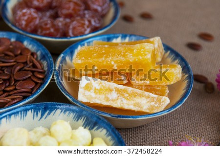 Vietnamese jams for lunar new year
