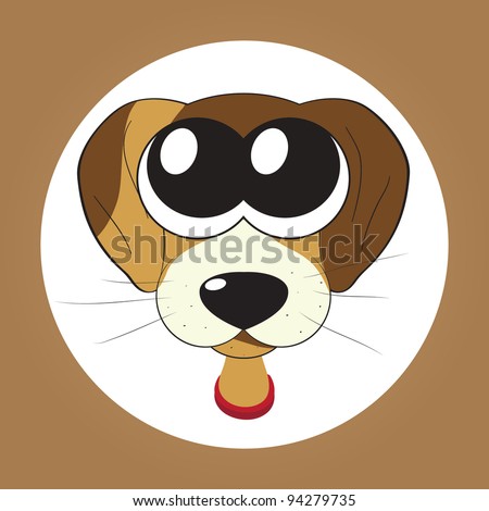 Cartoon Dog Big Eye Stock Images, Royalty-Free Images & Vectors ...