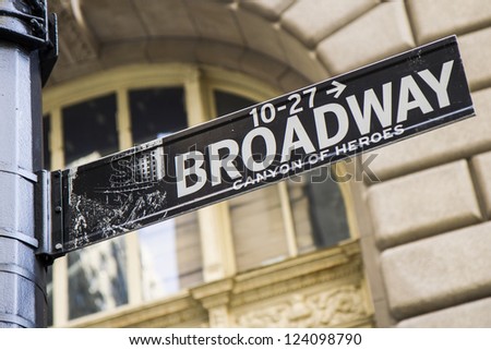 Broadway Street Sign Stock Images, Royalty-Free Images &amp; Vectors | Shutterstock