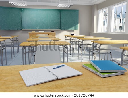 High School Classroom High School Classroom