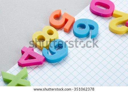 Color Numbers Stock Photo 327981788 - Shutterstock