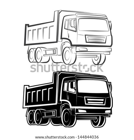 Free Free 198 Truck Outline Svg SVG PNG EPS DXF File