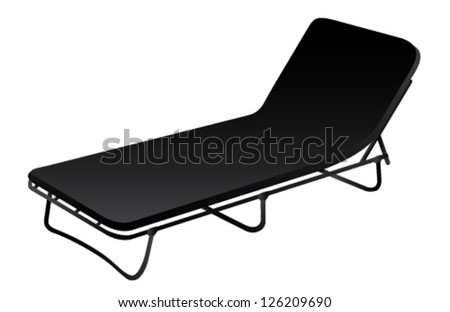Camp Bed Isolated On White Stock Photo 510653542 - Shutterstock