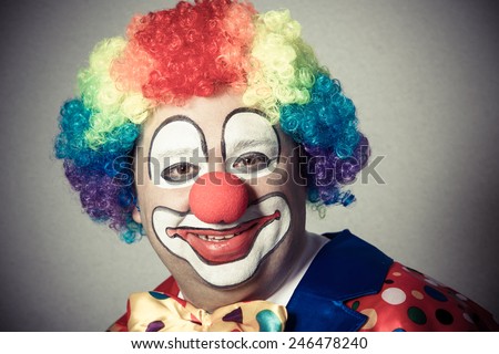 Pretty Girl Face Painting Clown Stock Photo 119783791 - Shutterstock