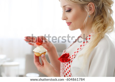 Woman Decorating Cupcakes black woman baking stock images, royalty-free images & vectors Woman Decorating Cupcakes black woman baking stock images, royalty-free images & vectors