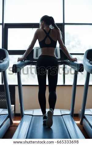 Busty chick on a treadmill Mature russian models