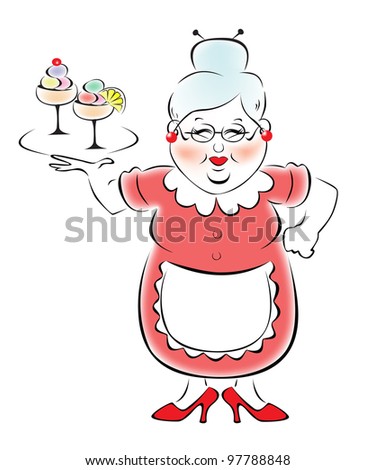 Cartoon Granny Stock Photos, Images, & Pictures | Shutterstock