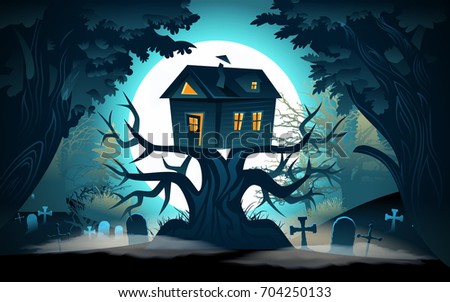 Haunted Forest Stock Images, Royalty-Free Images & Vectors | Shutterstock