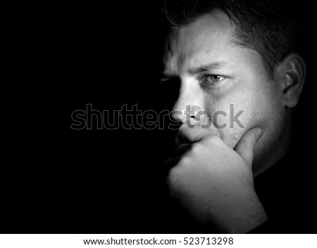 Black Portrait Face Nose Profile Human Stock Photo 5996911 - Shutterstock