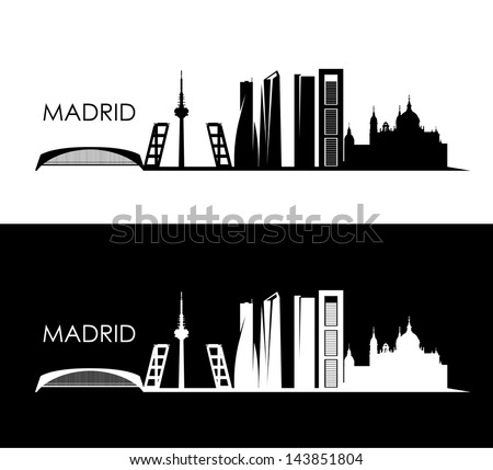 Madrid Skyline Imágenes pagas y sin cargo, y vectores en ...