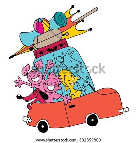 Vacation Cartoons Stock Images, Royalty-Free Images & Vectors