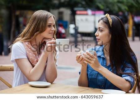 Friends Drinking Coffee Friends Drinking Coffee