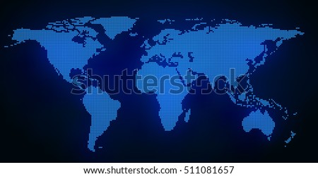 World Map Bitmap