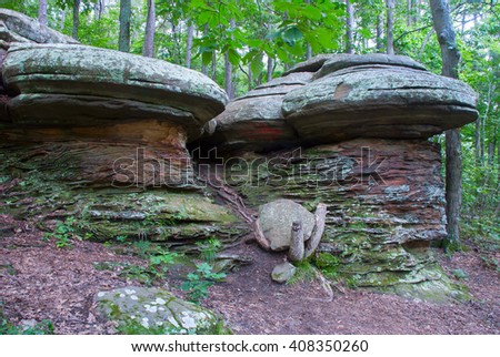stone mushroomsgarden of the gods shawnee national forest southern illinois usa - Shawnee National Forest Garden Of The Gods stone mushroomsgarden of the gods shawnee national forest southern illinois usa - Shawnee National Forest Garden Of The Gods