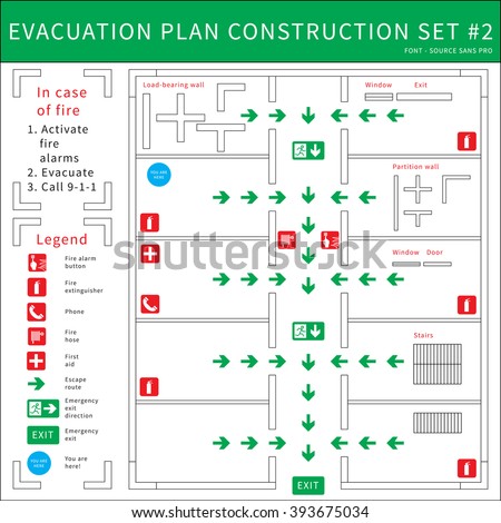 What should be included in a generic emergency evacuation plan?