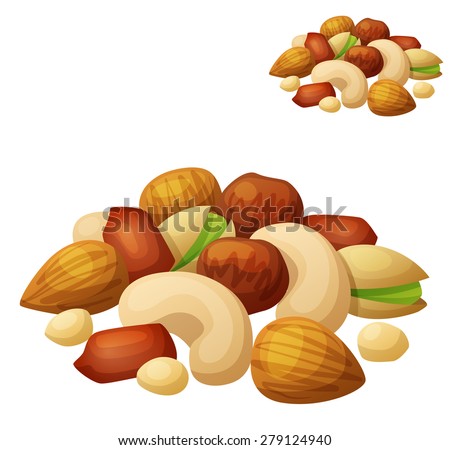 Nuts Cartoon Stock Images, Royalty-Free Images & Vectors | Shutterstock