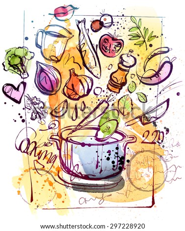 Cooking Stock Photos, Royalty-Free Images & Vectors - Shutterstock