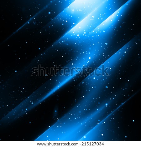 Space Background Blue Light Behind Planet Stock Vector 71470828 ...