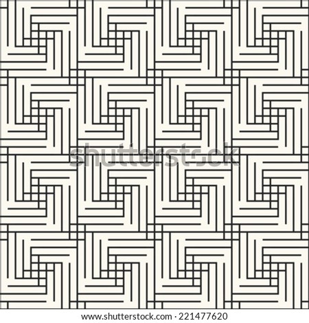 Vector Seamless Pattern Modern Stylish Texture Stock Vector 244867228 ...