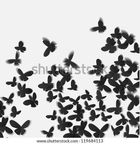 Butterfly Pattern Stock Illustration 119684113 - Shutterstock