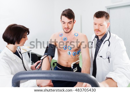 rate heart 150 stress test Royalty Free Echocardiogram & Stock Images, Vectors Images