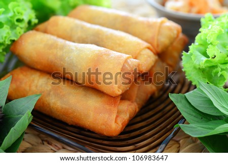 spring rolls