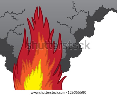 Fire Smoke Cartoon Stock Images, Royalty-Free Images & Vectors ...