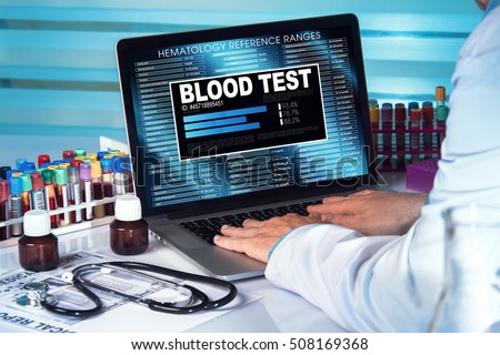 Blood Test search results
