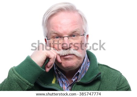 Middle Age Senior Man Emotional Funny Stock Photo 84403915 - Shutterstock