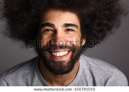 Portrait Mulatto Guy Stock Photo 124797712 - Shutterstock