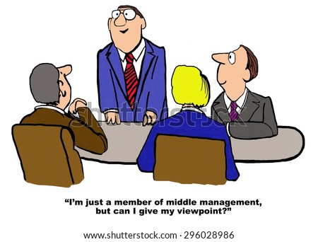 Business Cartoon Meeting Businessman Saying Im Stock Illustration ...