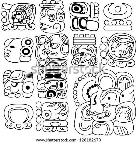 Mayan Symbols Stock Photos, Images, & Pictures | Shutterstock