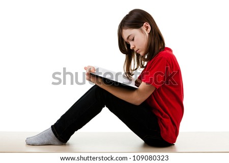 Weird Kinky Sex Girl Sitting Reading