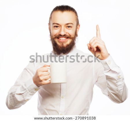 https://thumb1.shutterstock.com/display_pic_with_logo/81677/270891038/stock-photo-bearded-young-man-drinking-coffee-and-showing-thumb-up-270891038.jpg