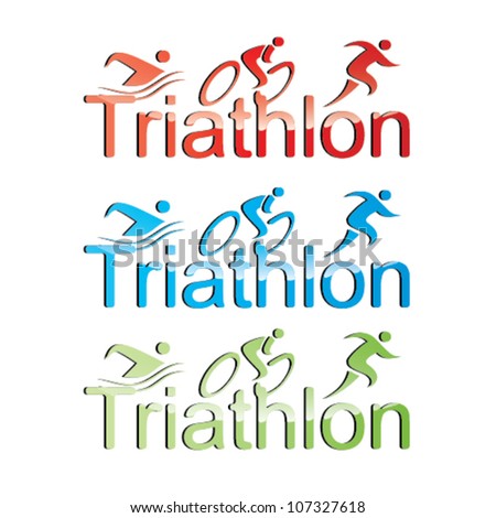 Triathlon Swim Stock Vectors & Vector Clip Art | Shutterstock