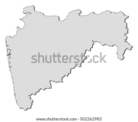 Map Of Maharashtra Stock Images, Royalty-Free Images & Vectors ...