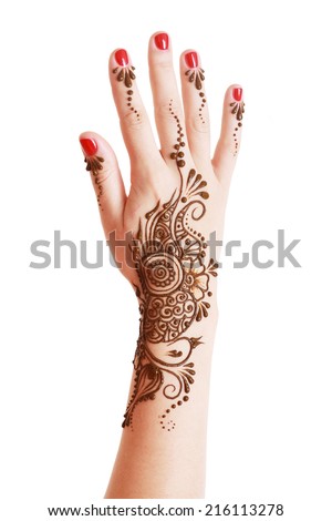 Henna Tattoo Stock Photos, Images, & Pictures | Shutterstock