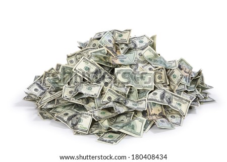 Piles of Money, Yes, this is REAL money. Piles and stacks o…