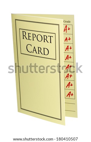 Where does the book the report card take place