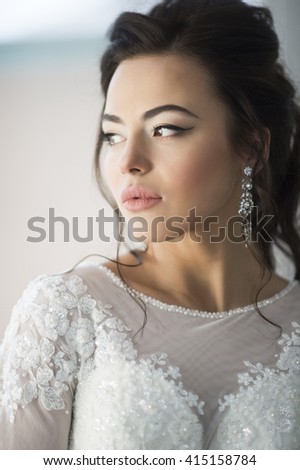 Young Pretty Fashion Sport Woman Posing Stock Photo ...