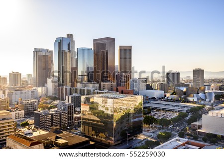 Downtown Cityscape Los Angeles, California, USA