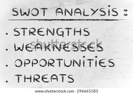 strengths and weaknesses list