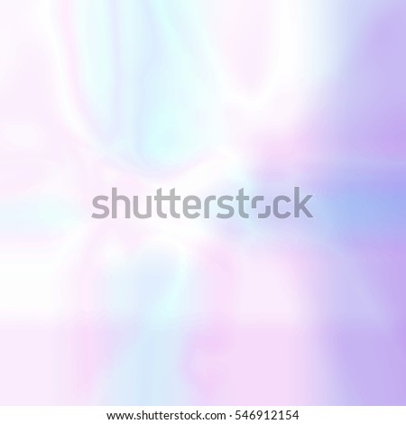 Abstract blurred holographic background in pastel light colors. Trendy wallpaper - hipster style.