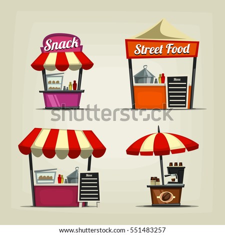 Cartoon Food Truck Temple Cartoon Food Truck Temple