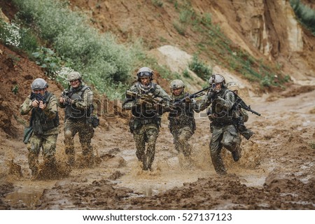 command rangers during the military operation